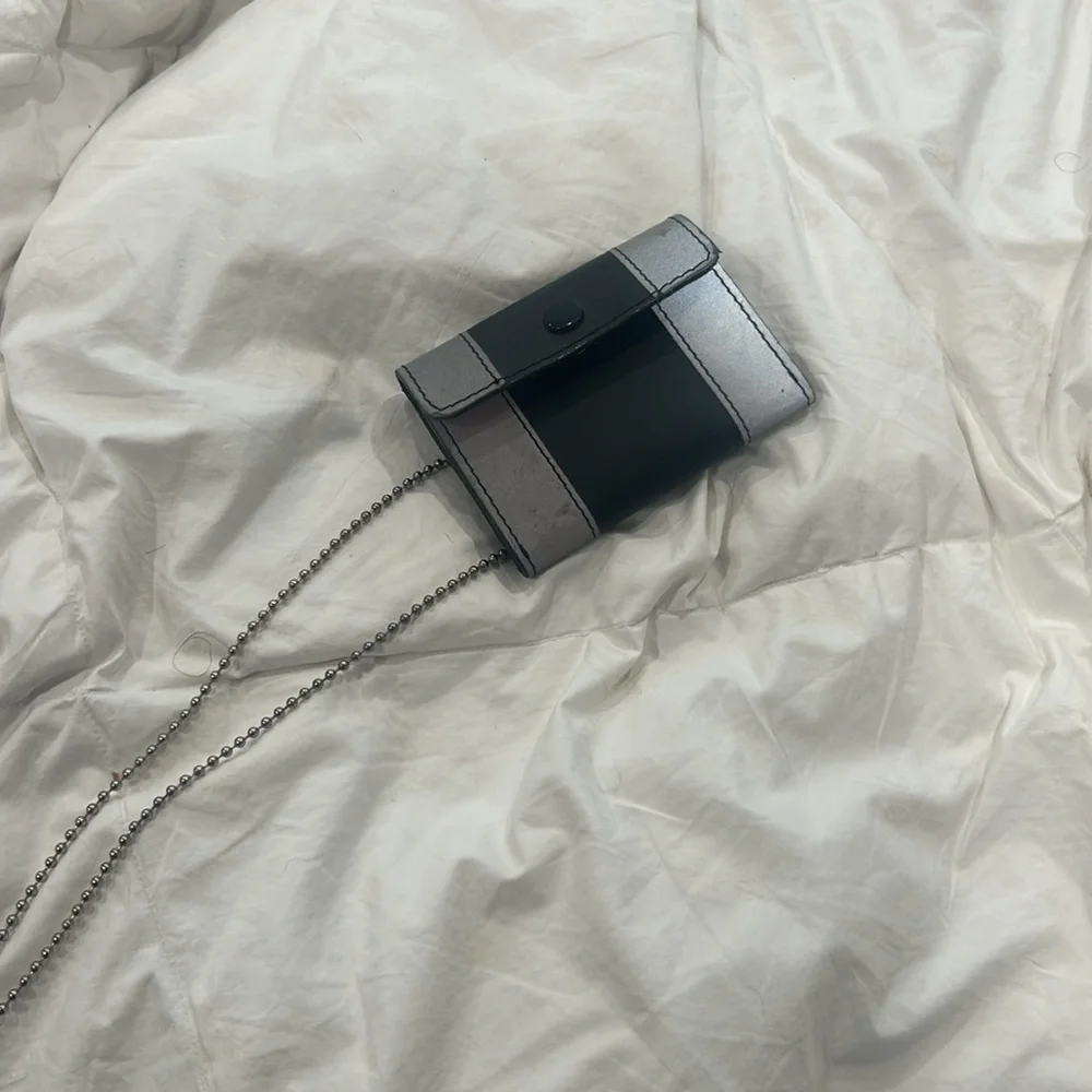 Kane M Leather ID Key Chain‎ Vintage